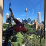 Rope Access Window Cleaning - Sydney - Abseilers United